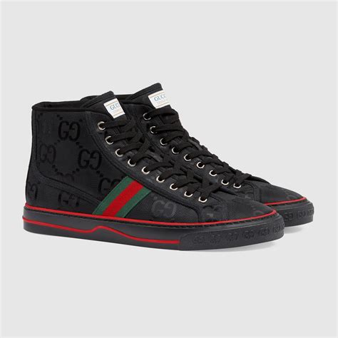 gucci knee high sneakers|Gucci off the grid sneakers.